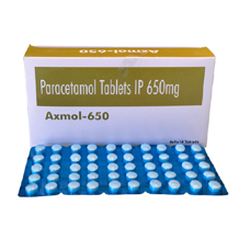 Pharma franchise in Gujarat - Axter Pharma	AXMOL 650 TAB.png	